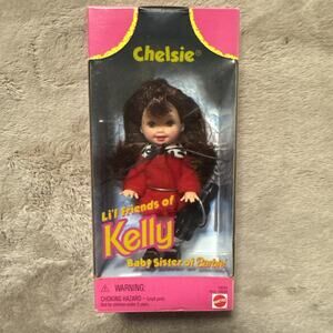 NIB BARBIE DOLL 1997 KELLY CHELSIE 18034